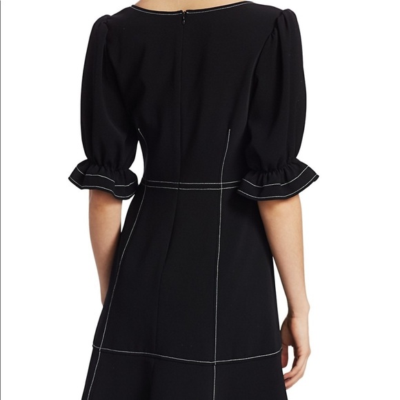 Cinq a sept puff sleeve dress - Picture 5 of 12